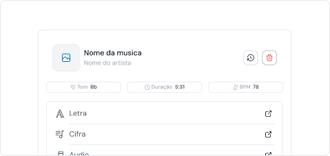Gestão de repertório